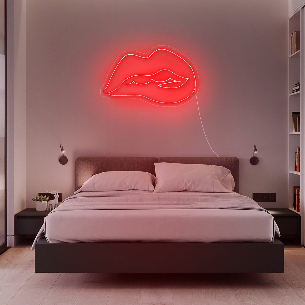 Desire Lip Bite Sign