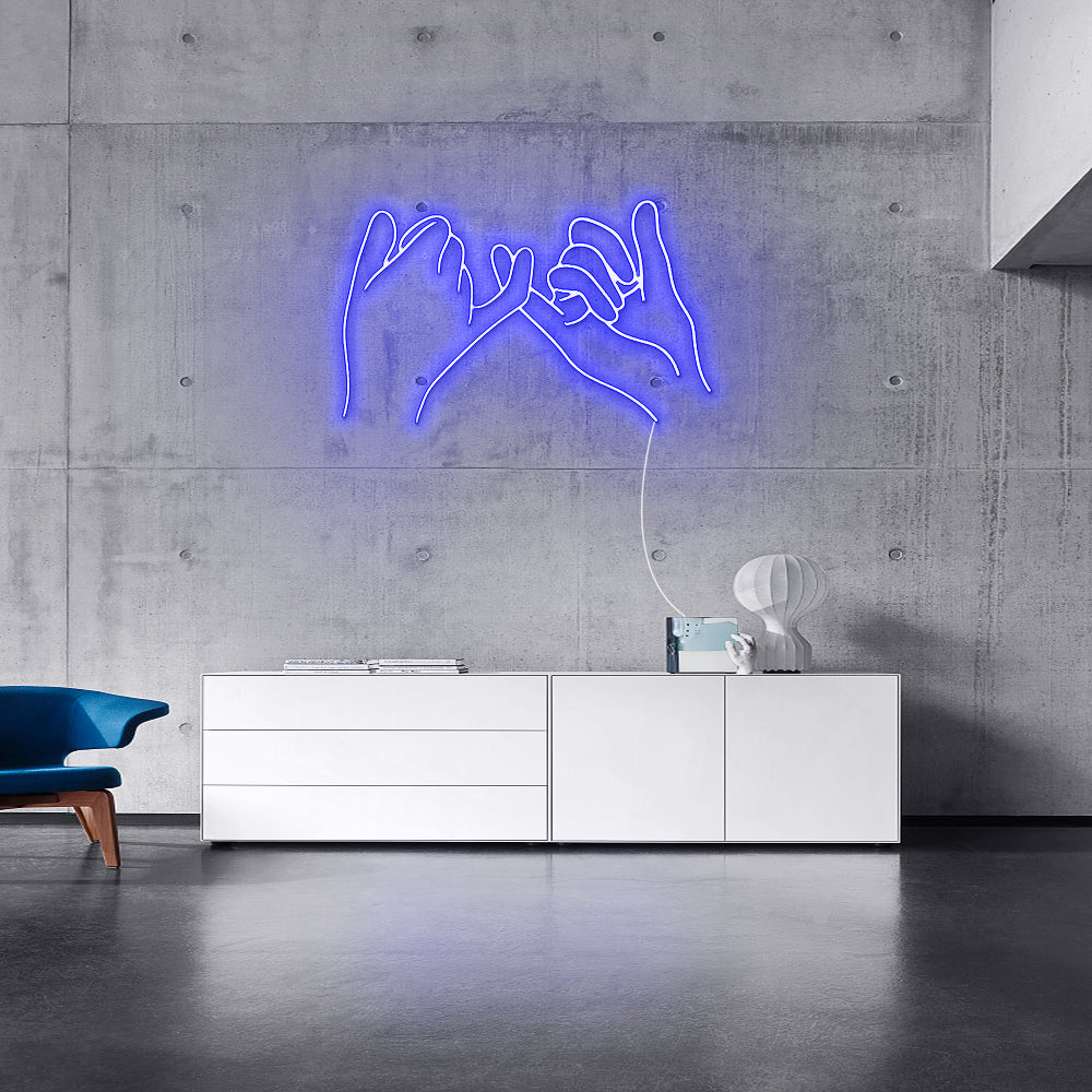 Pinky Promise Neon Sign