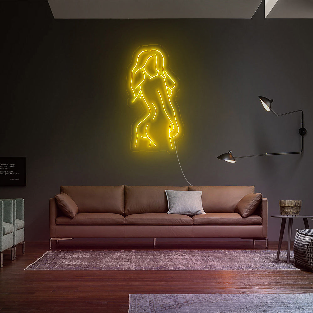 Beautiful Pose Wall Art Neon Sign