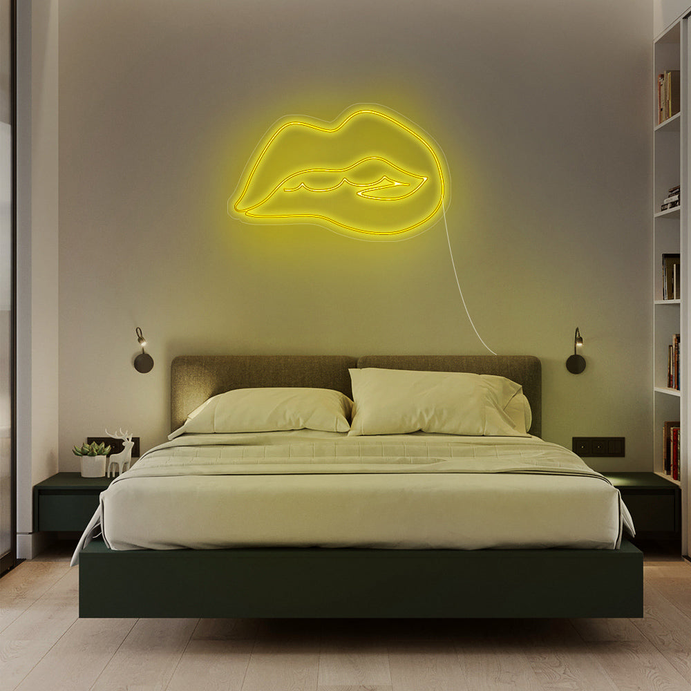 Desire Lip Bite Sign