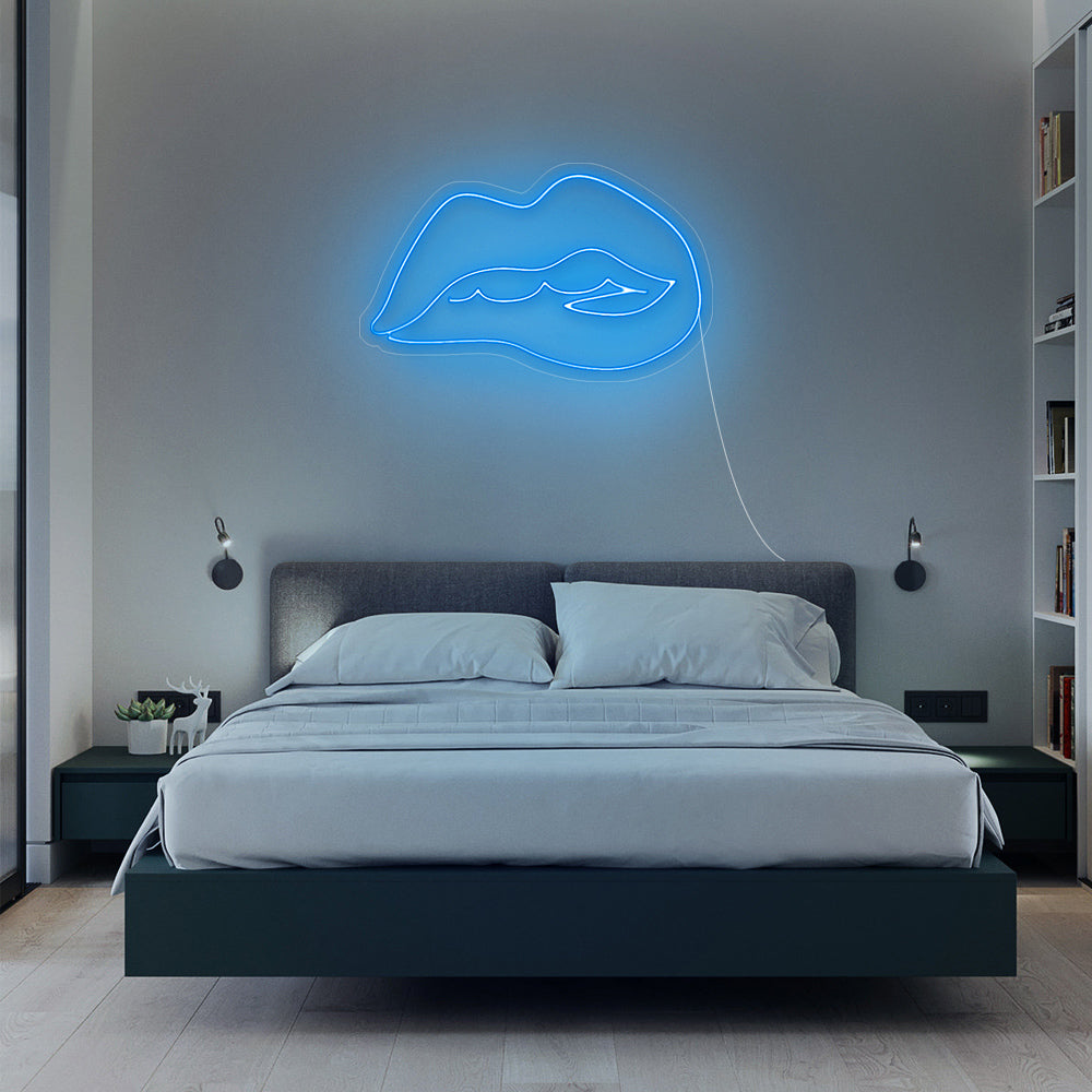 Desire Lip Bite Sign