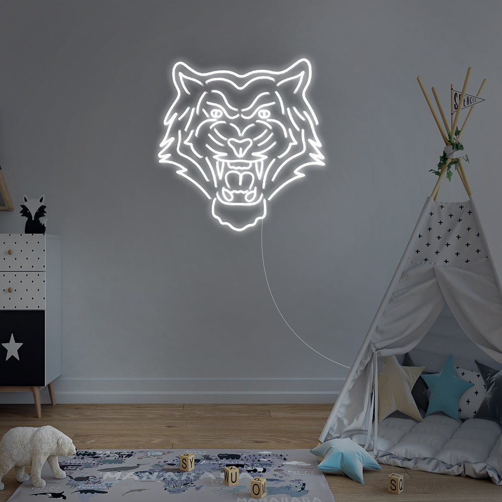 Tiger Wall Art Neon Sign