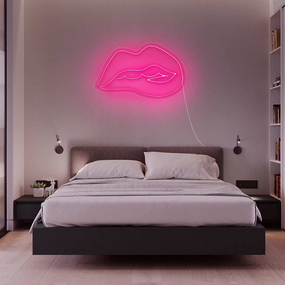 Desire Lip Bite Sign