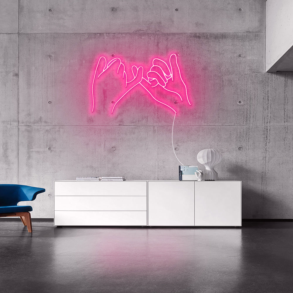 Pinky Promise Neon Sign