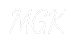 Custom Neon: MGK