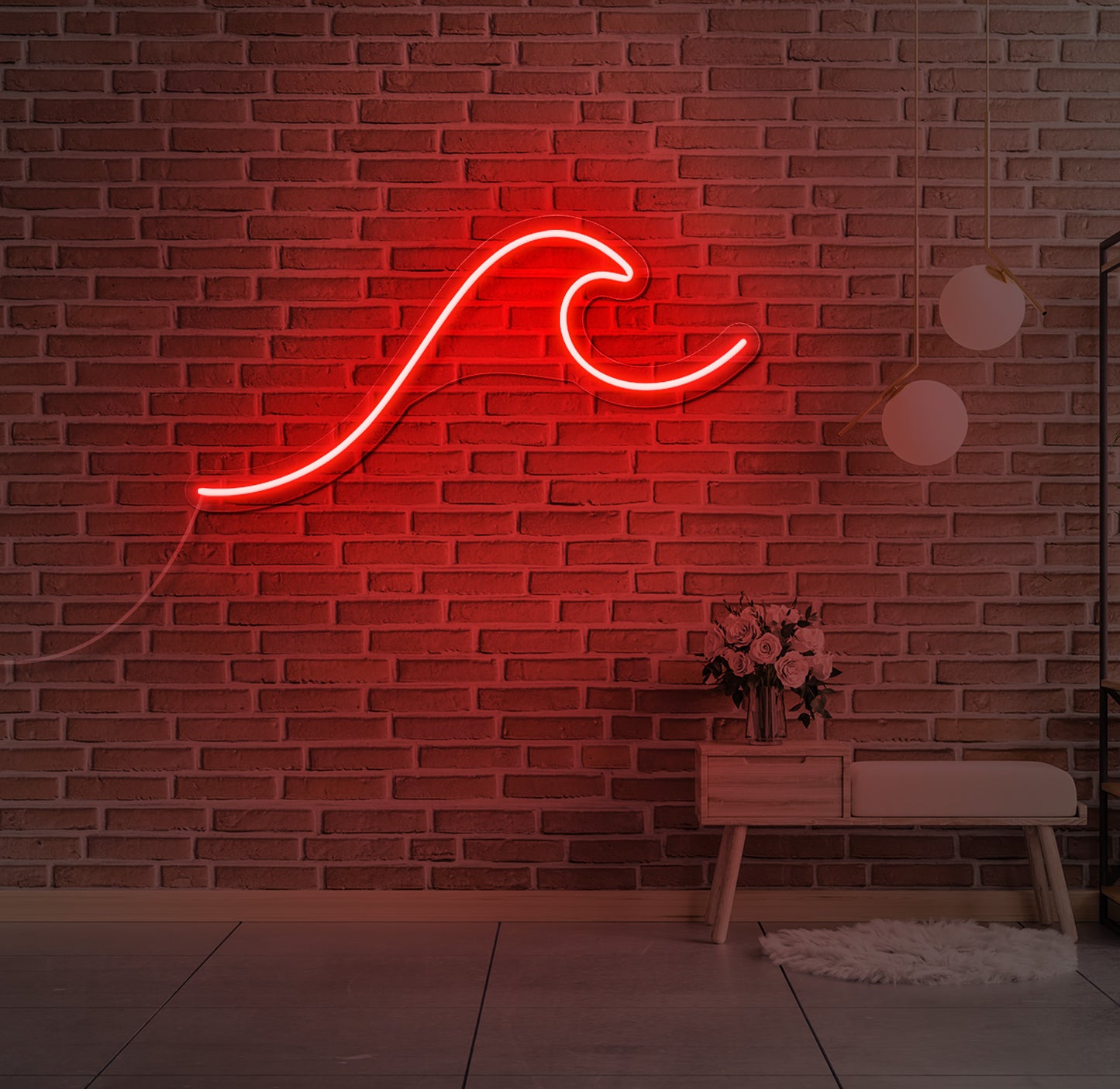 Wave Wall Art Neon Sign