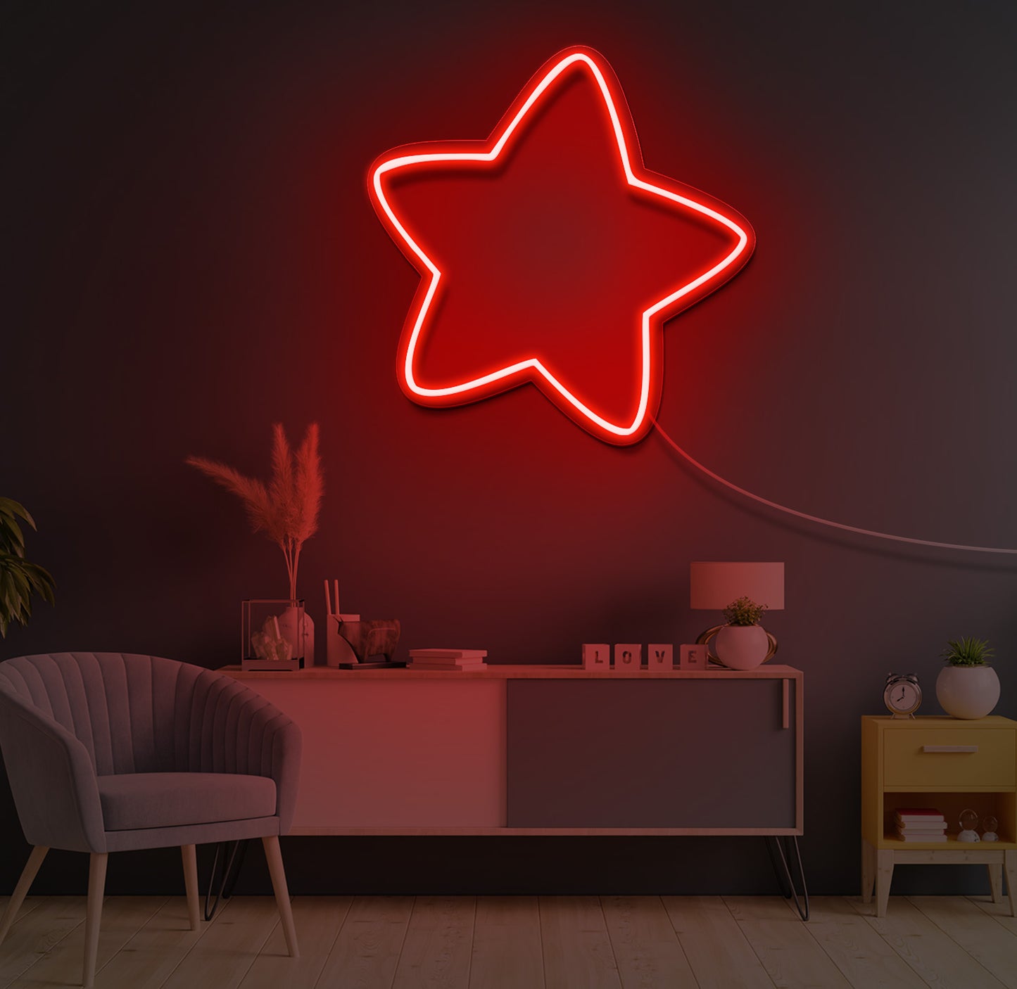 Star Neon Sign