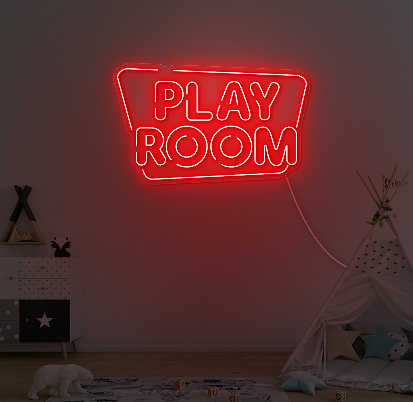 Play Room Kids Neon Sign