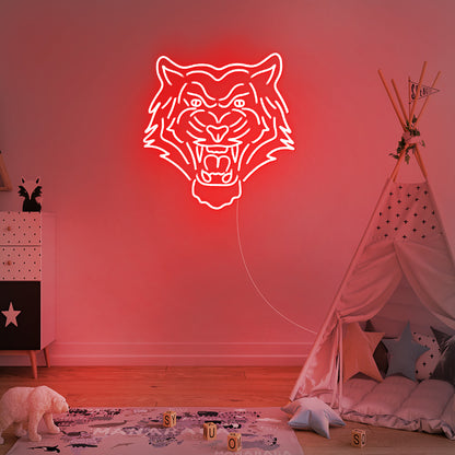 Tiger Wall Art Neon Sign
