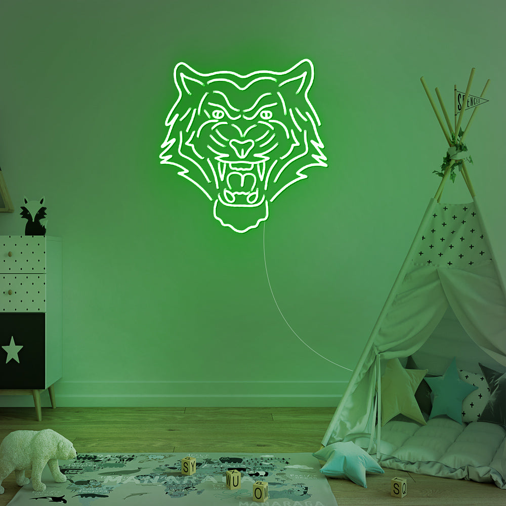 Tiger Wall Art Neon Sign