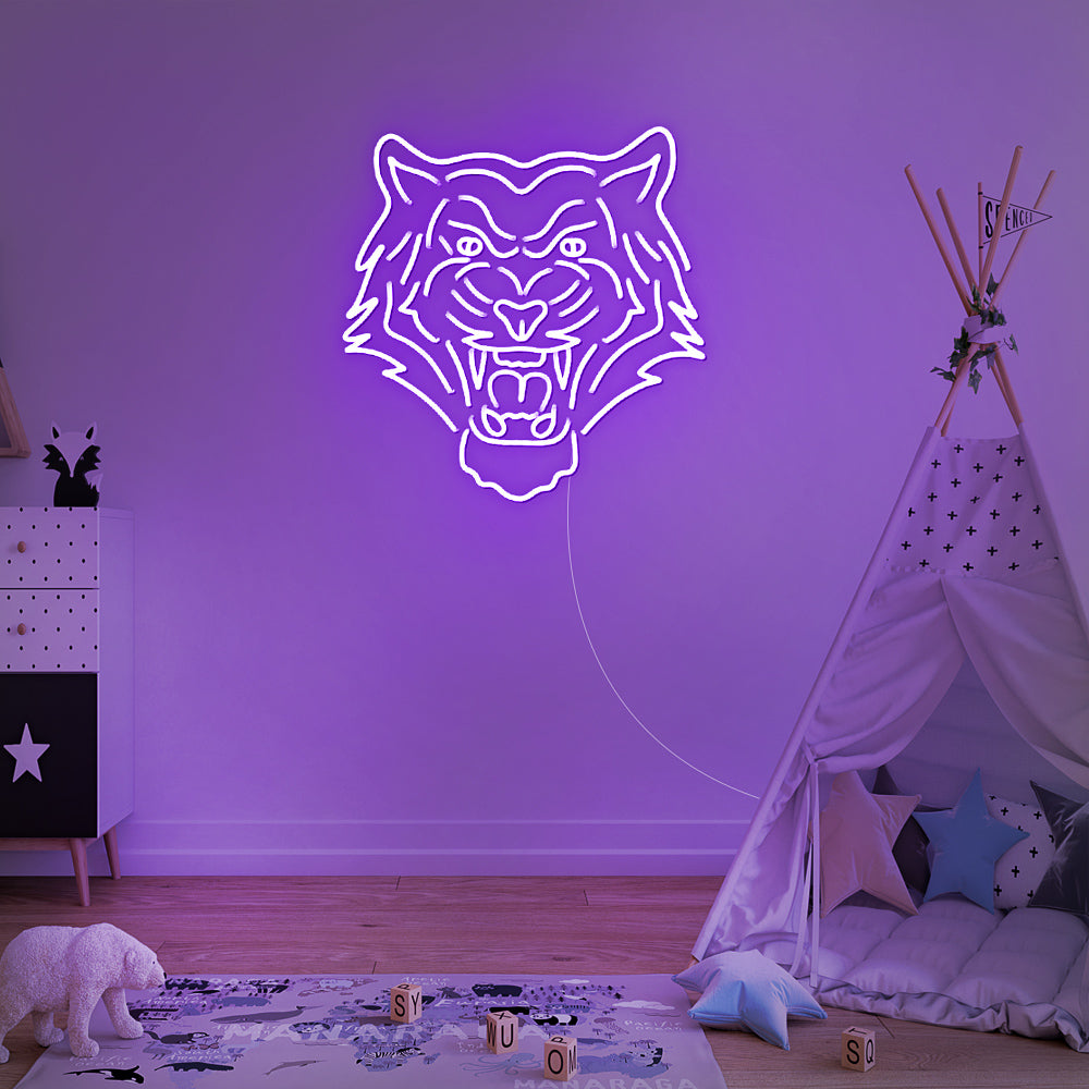 Tiger Wall Art Neon Sign