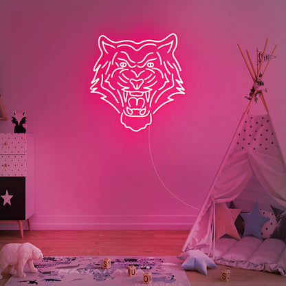 Tiger Wall Art Neon Sign