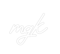 Custom Neon: mgk
