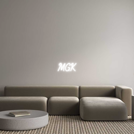 Custom Neon: MGK