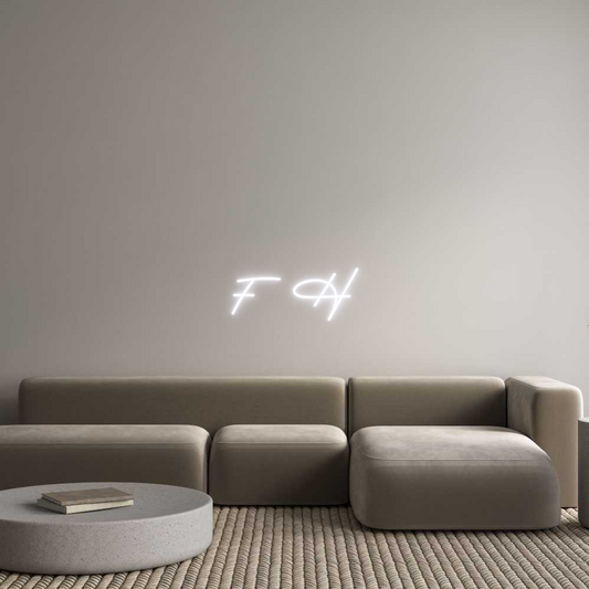 Custom Neon: F H