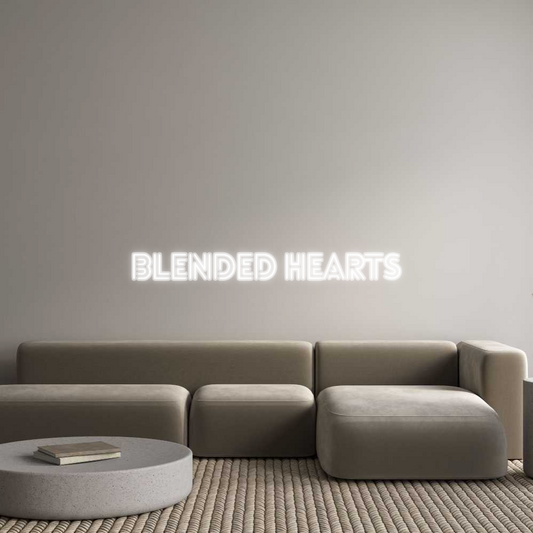 Custom Neon: Blended hearts